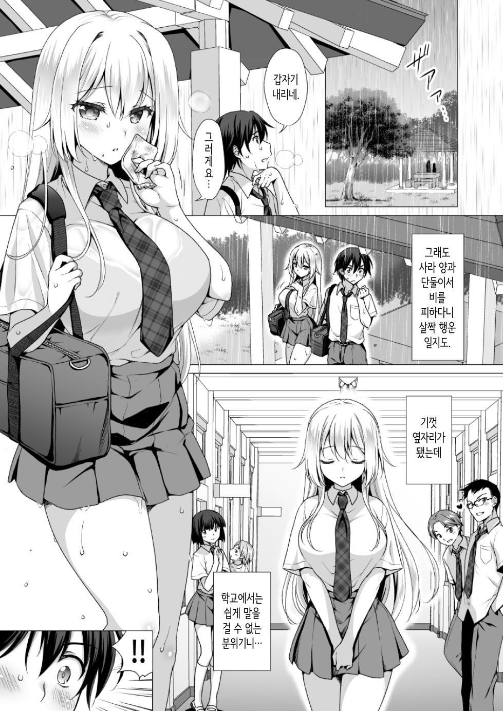 [Marimo-ya (Mori Marimo)] Risou no Kanojo 1 ~Chorokawa Ojou-sama・Sara to Love Hotel de Toroama Nuresuke H~ [Korean] [Decensored] - Page 5