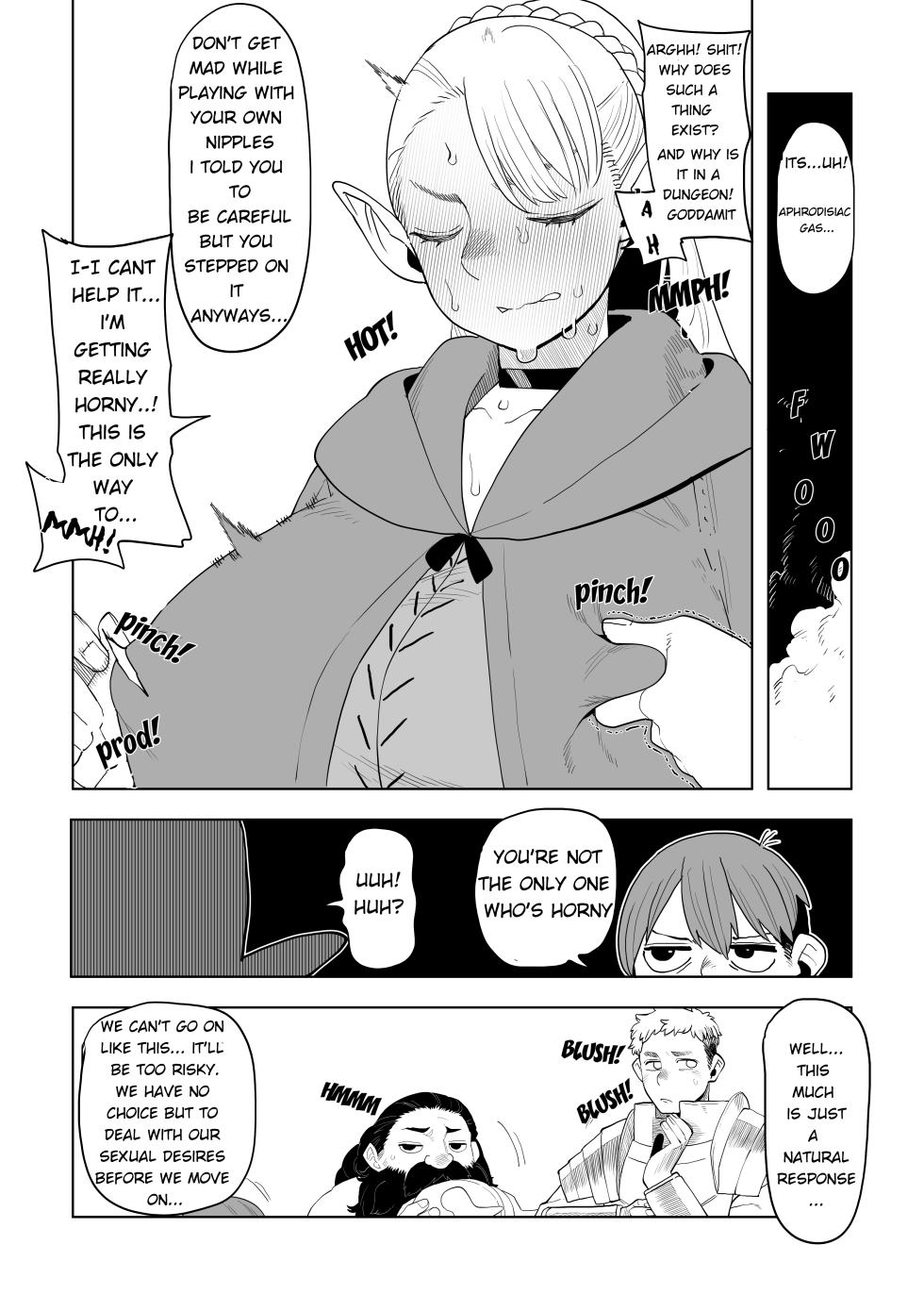 [Oekaki Kaki] Dungeon Meshi- How to Remove the "Horny" Gas Debuff! (Dungeon Meshi) - Page 2