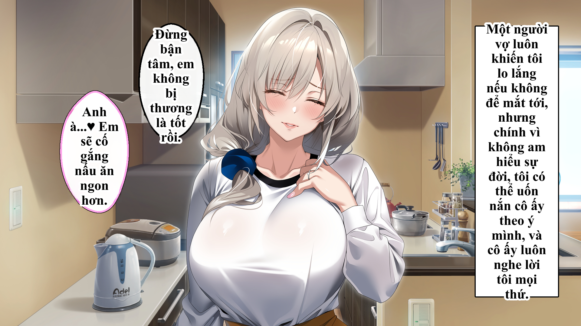 [eyechil Works (Hayashi Cherry)] Boku no Aisuru Ottori Tsuma ga Netorarete Haramasareta Hanashi | Từ người vợ dịu dàng đến 'máy đẻ' của gã dân chơi. - Page 8