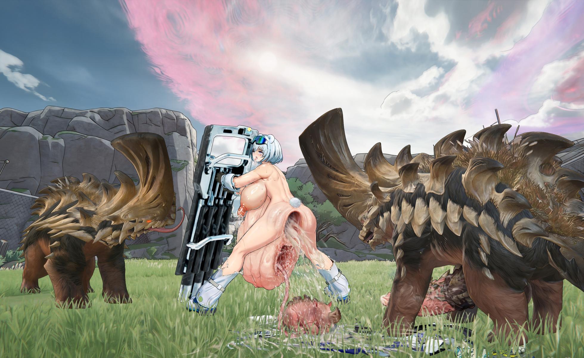 [stratus] 单挑斧角兽被灌成储精罐和产兽苗床的昼雪 (Arknights: Endfield) - Page 28