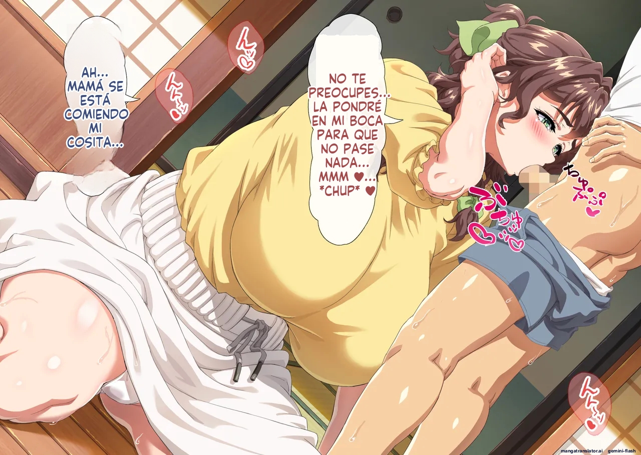 [Hokkyoku Hotaru] Boku wa Daisuki na Okaa-san o Haramasetai. ~Kawada Aoi no Baai~ [Spanish] [MTL] - Page 21