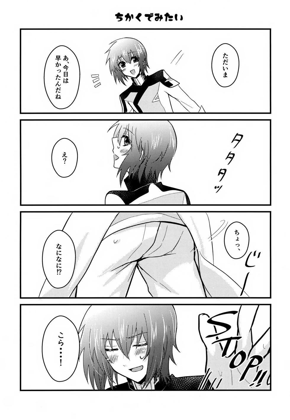 (Saikyou Coordinator no Ansoku) [LOWRIDER. (Shion)] Shiny Happy Days (Gundam Seed) - Page 10