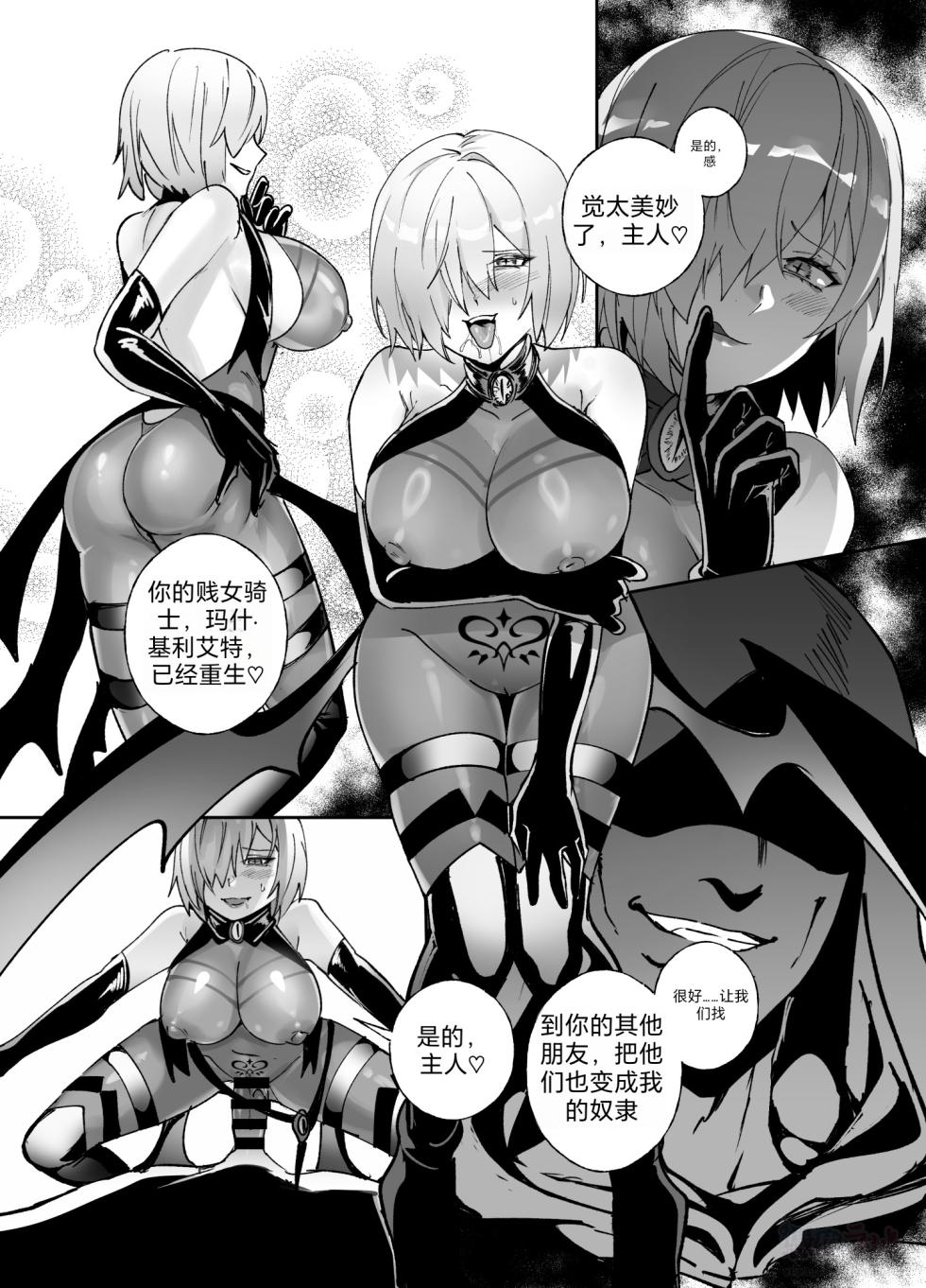 [Hyoui Lover] (Art: Anonymous) FGO Possession [Chinese][机翻] - Page 12