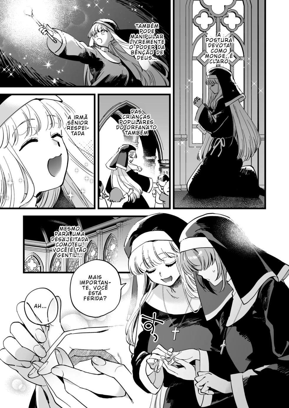[Yukataro] Salvação do Desejo Sagrado~ O Treinamento da Irmã Spica com sua Discípula~ [Português PT-BR] - Page 5