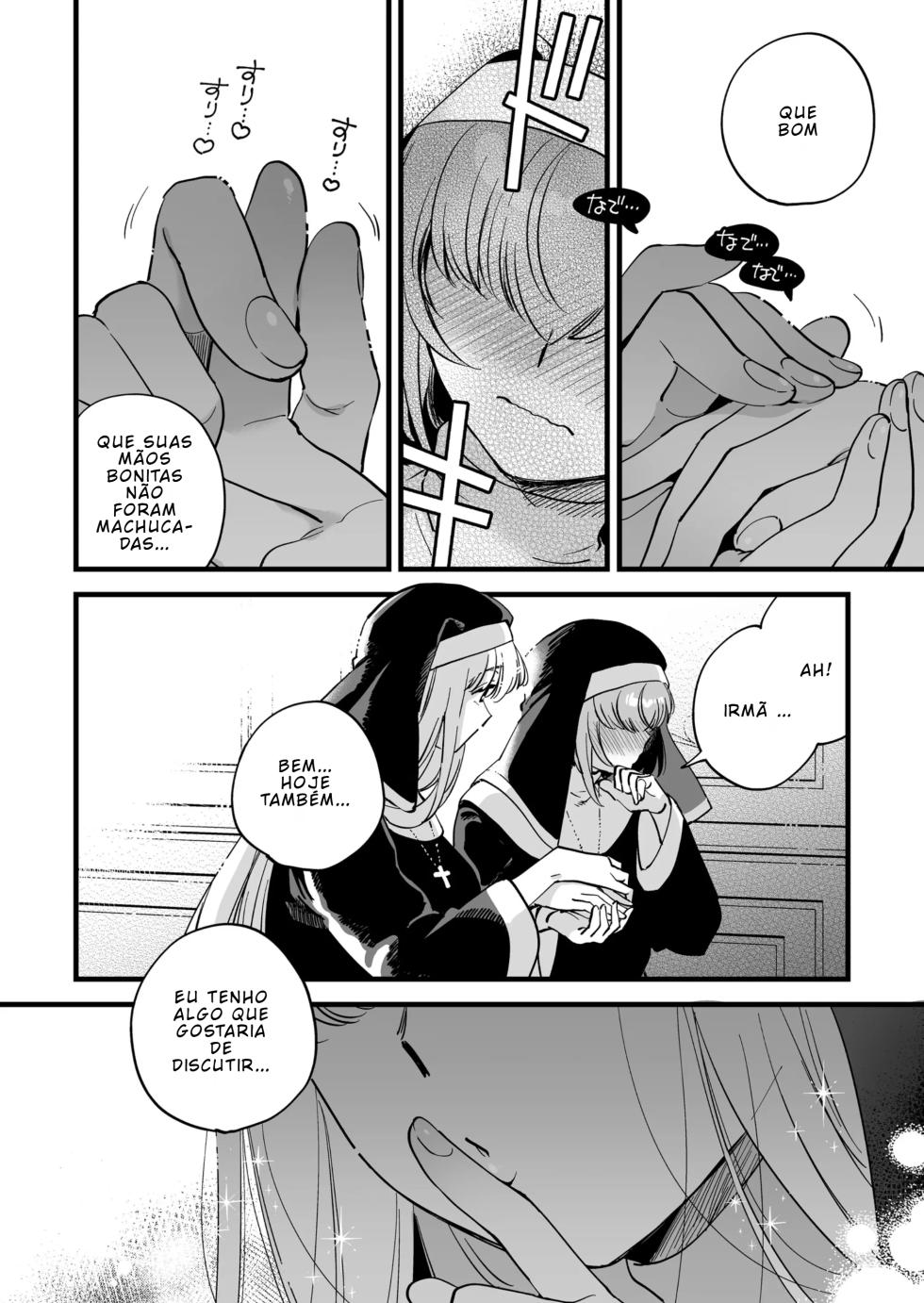 [Yukataro] Salvação do Desejo Sagrado~ O Treinamento da Irmã Spica com sua Discípula~ [Português PT-BR] - Page 6