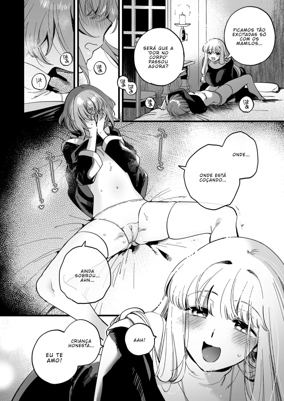 [Yukataro] Salvação do Desejo Sagrado~ O Treinamento da Irmã Spica com sua Discípula~ [Português PT-BR] - Page 14