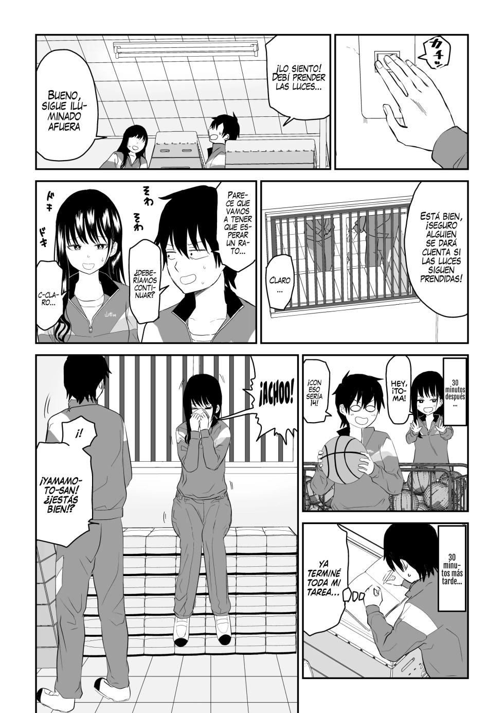 [Niji-Teru] Toraware no Taiiku Souko de Cool-Dere JK to Kusuguri H!｜Encerrados en el Almacén del Gimnasio, Sexo Cosquilleante con una Estudiante Kuudere [Español] [Chocola Scan] - Page 8