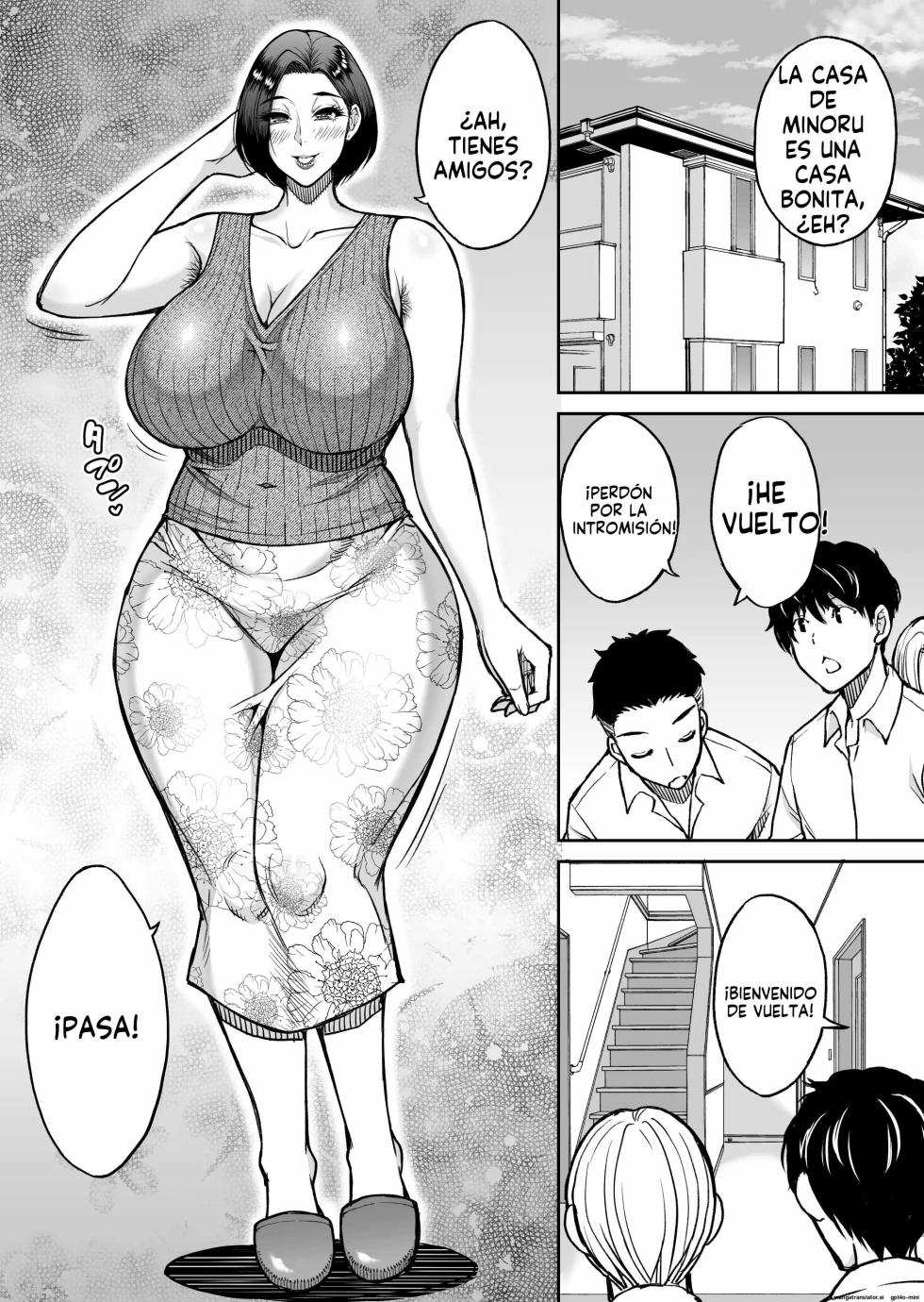 [SPRING CASTLE (Shunjou Shuusuke)] Tomodachi no Hahaoya wa Midarana Jukujo｜La Madre de Mi Amigo es una Perra en Celo [Spanish] [FallenSub] [Digital] - Page 3
