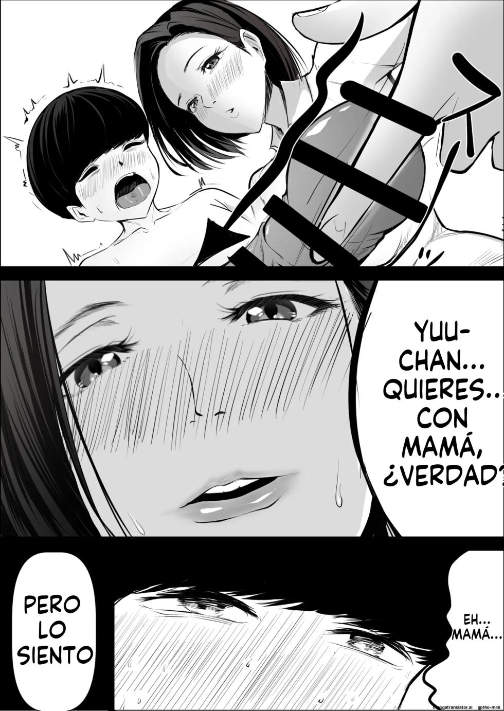 [Asuha] Boku no Daisuki na Kaa-san ga Namaiki na Tomodachi no Tsugou no Ii SeFri ni Natta Wake｜Mi Querida Madre se Convirtió en la Conveniente Amiga Sexual de Mi Amigo [Spanish] [FallenSub] - Page 33