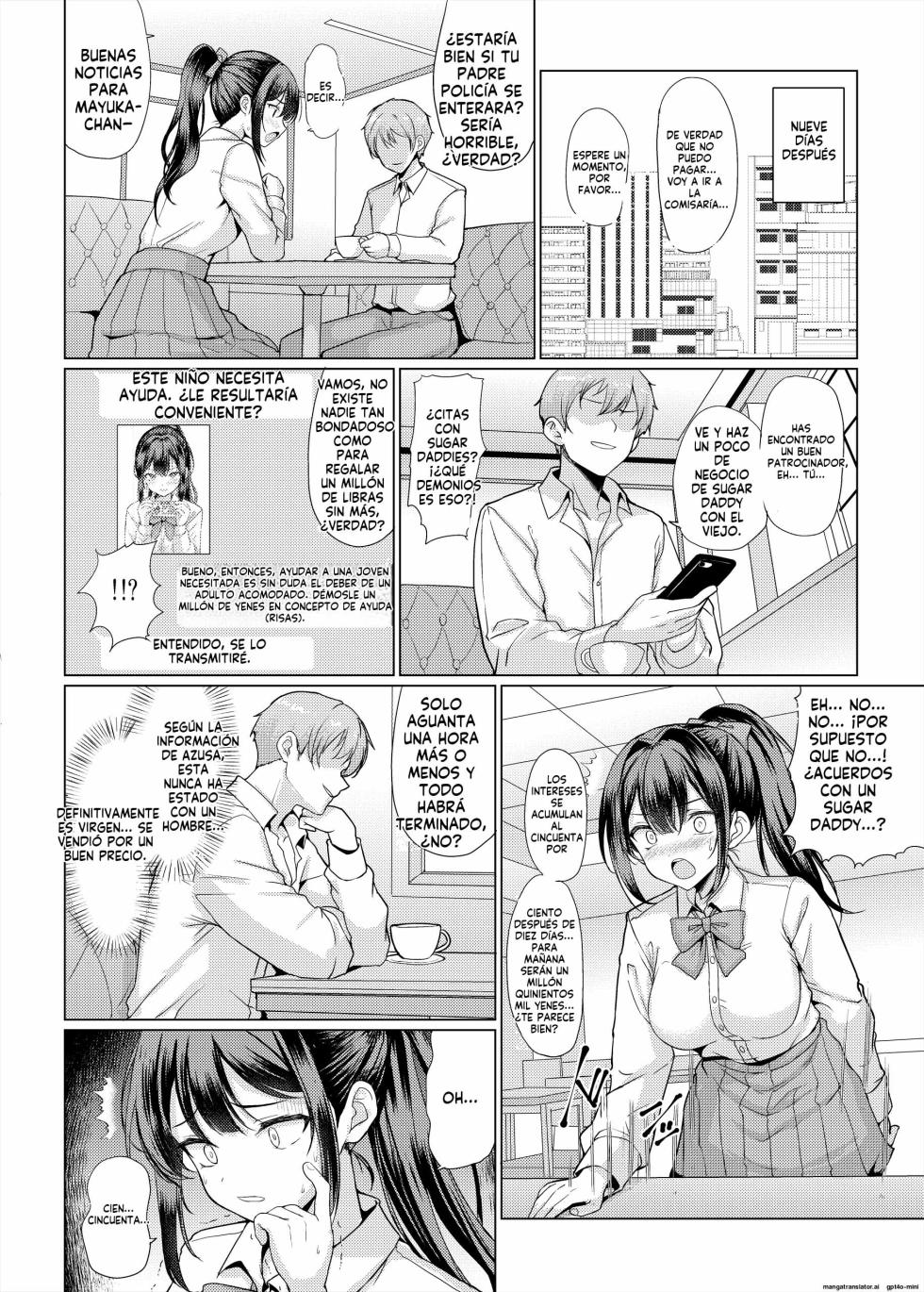[An-Arc XXX (Hamo)] Omae Chotto Ossan to Papakatsu shite Koi｜Después de Estar con un Ojisan, me Empezó a Gustar [Spanish] [FallenSub] [Digital] - Page 14