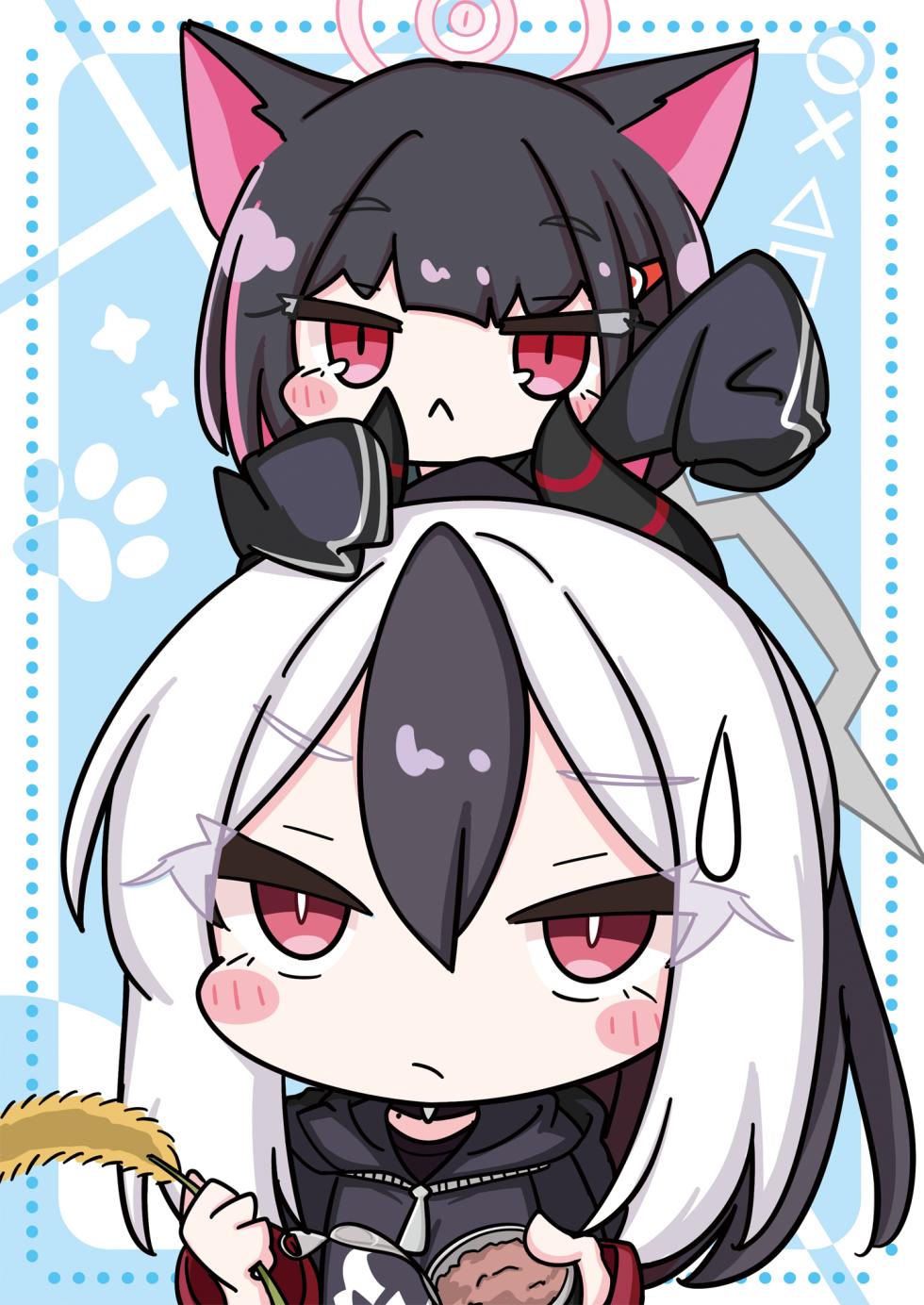 [Hiyokomame (komakoma,tsumugi)]Neko Kazusa no Hobo mo Benriya68 ni Omakase. | 猫猫和纱的保护任务就交给便利屋68吧。 (Blue Archive) [Chinese] [小桃汉化组] [Digital] - Page 2