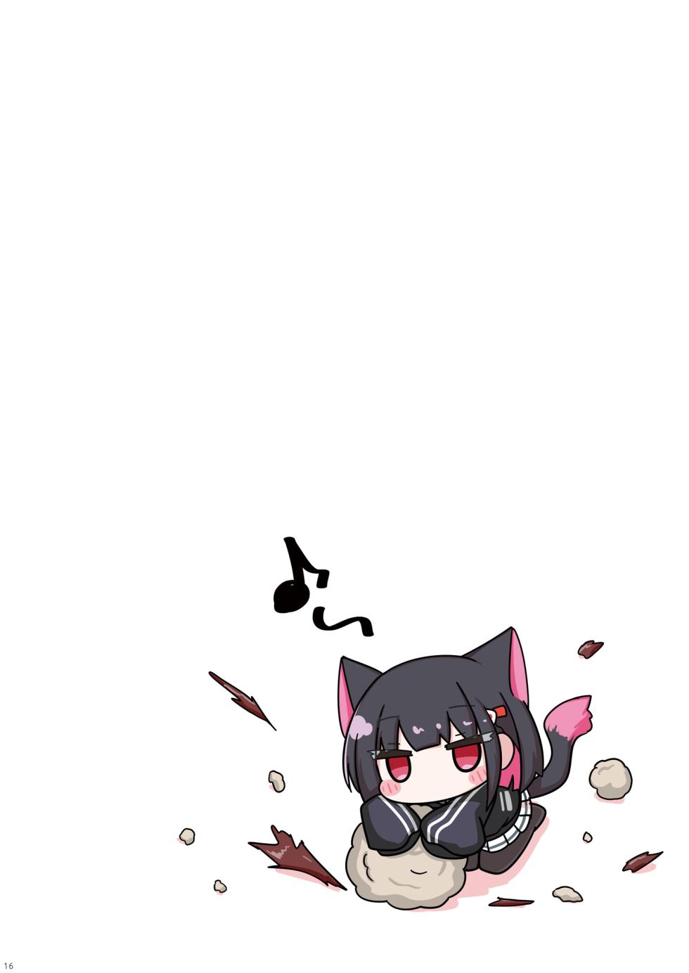 [Hiyokomame (komakoma,tsumugi)]Neko Kazusa no Hobo mo Benriya68 ni Omakase. | 猫猫和纱的保护任务就交给便利屋68吧。 (Blue Archive) [Chinese] [小桃汉化组] [Digital] - Page 16