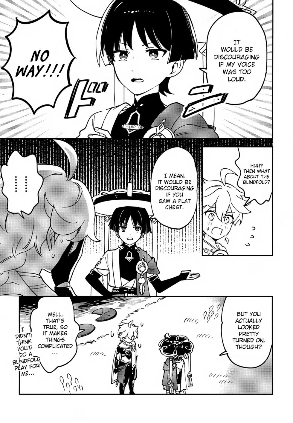 (Kami no Eichi SP2025) [Morotomo] Delicate ni FIX Shite (Genshin Impact) [English] - Page 9