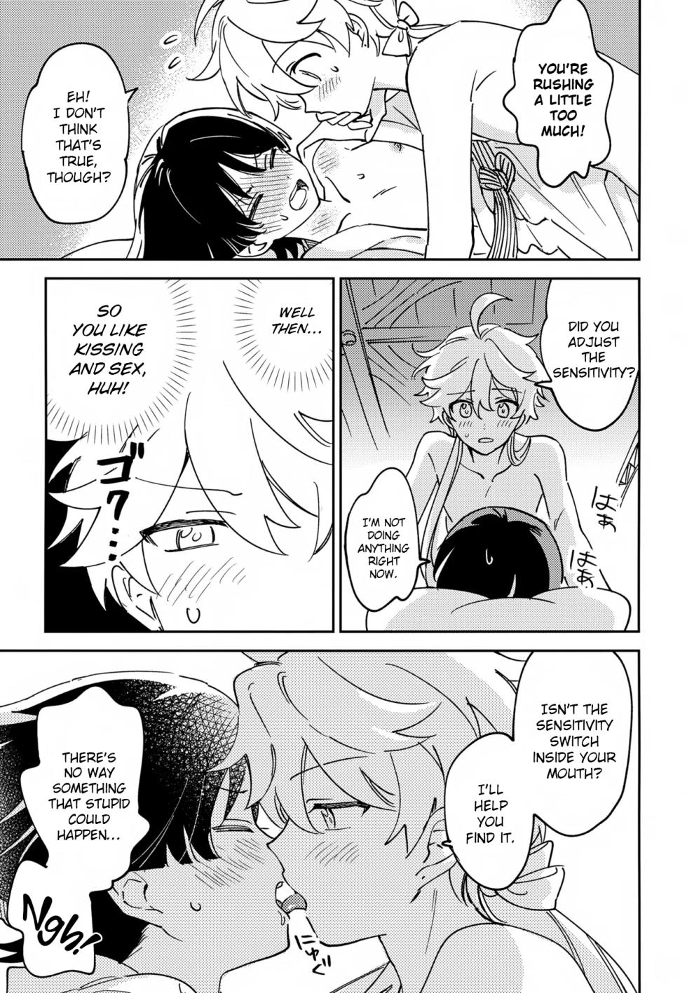 (Kami no Eichi SP2025) [Morotomo] Delicate ni FIX Shite (Genshin Impact) [English] - Page 17