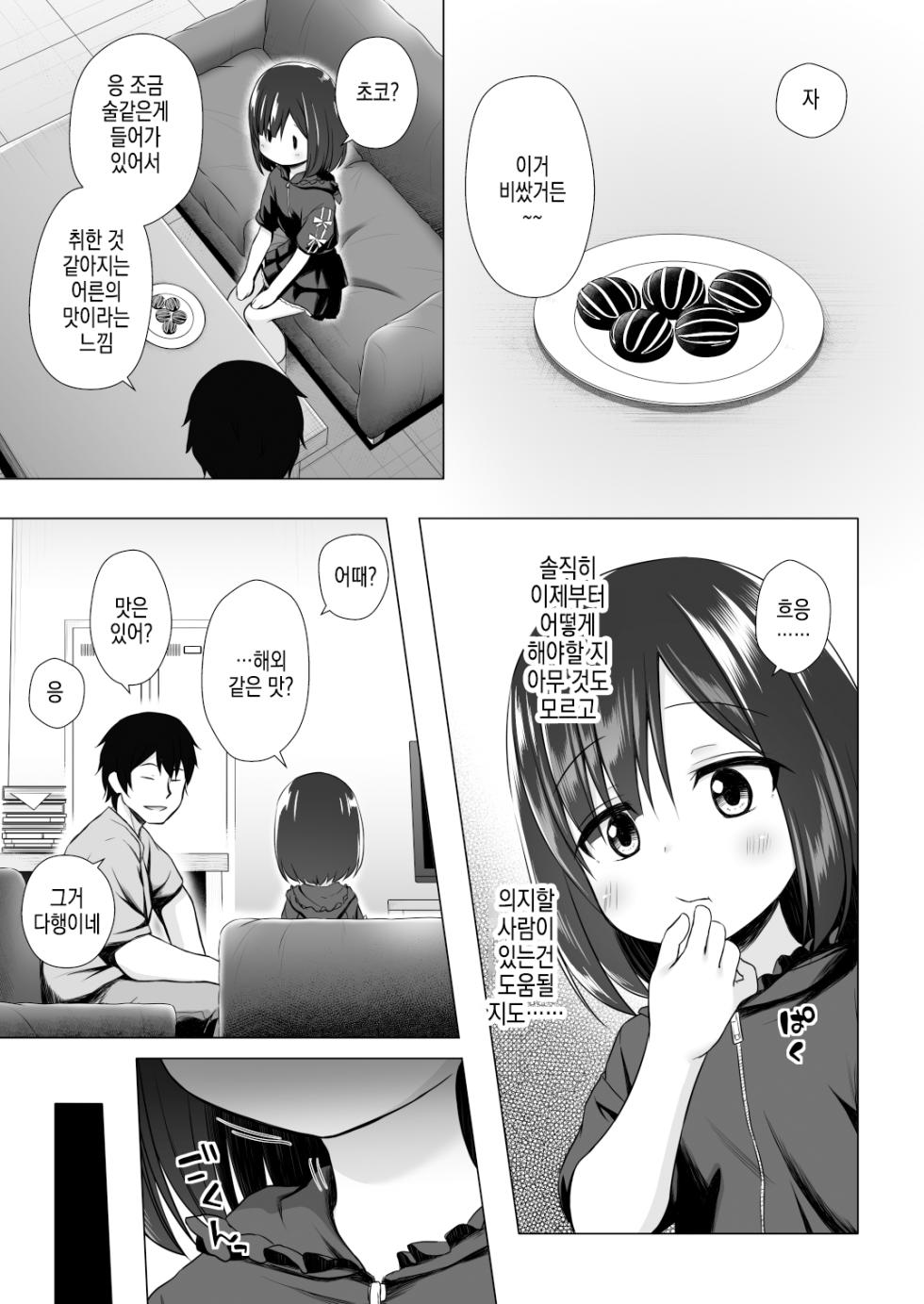 [Noraneko-no-Tama (Yukino Minato)] Yorube no nai Shinon-chan Zenpen | 밤에 잘 곳 없는 시노짱 전편[Korean] [Digital] - Page 4