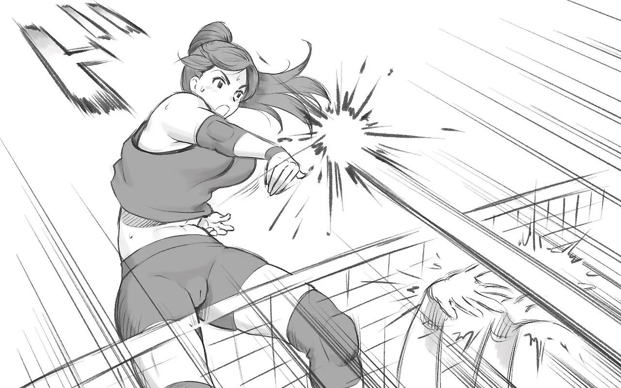 [pink-noise (Mizuiro Megane)] Mama Time - Mamasan Volleyball Hen [Russian] [Nik and Leri] - Page 10