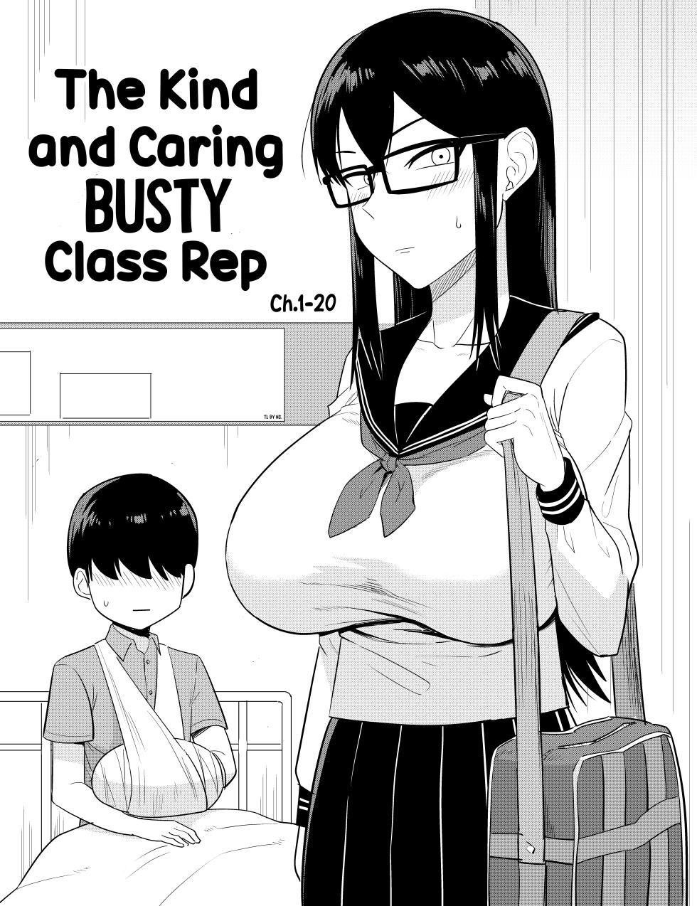 [Makosho] Sewayaki na Kyonyuu Gakkyuu Iinchou Sono 1-20 | The Kind and Caring Busty Class Rep Ch.1-20 [English] [NudeSalad] - Page 1