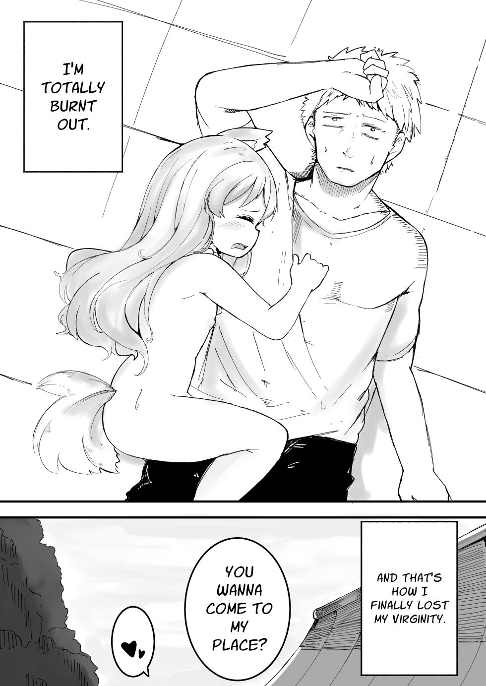 [Hiyoyokko (Tsuchikado)] Nenrei = Doutei no Ore ga Kanojo ga Hoshii to Kamidanomi shita Kekka [English] [Penguin Piper] - Page 26