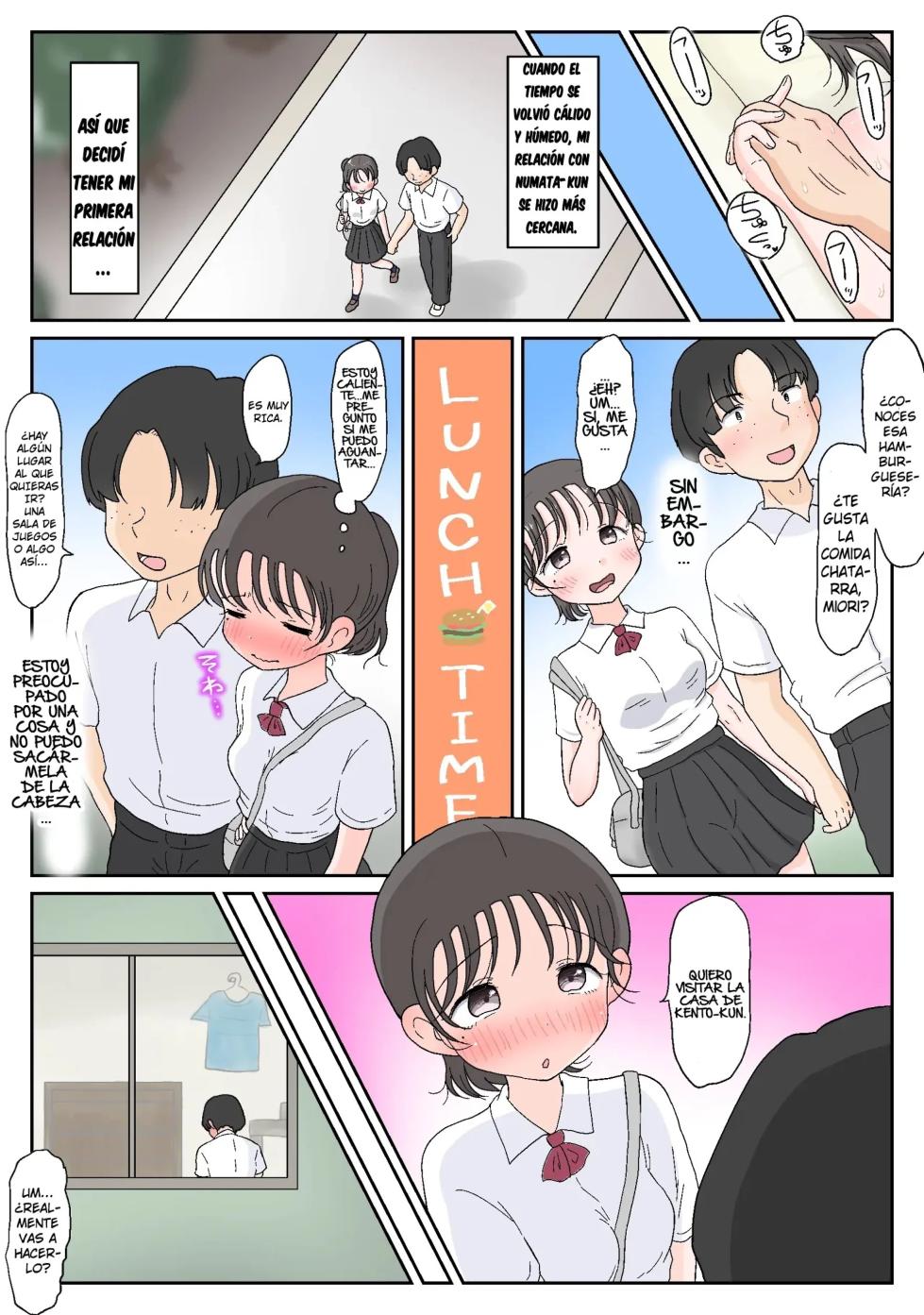 [Waseichigo] Oyako Honmono Seikyouiku 4 ~Hajimete no Hotel, Anal, Kareshi, Ninshin~｜Educación Sexual Práctica Entre Padre e Hija 4 ~El Primer Hotel del Amor, Sexo Anal, Un Novio y Un Embarazo~ [Spanish] [Scanlationdemon] - Page 25