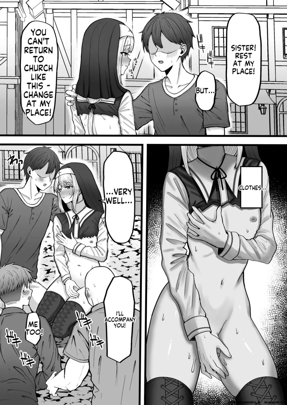 [Magical Manana (Manana)] Sister Otokonoko Minshuu no Mae de Shokushu ni Torawarete… [English] - Page 31