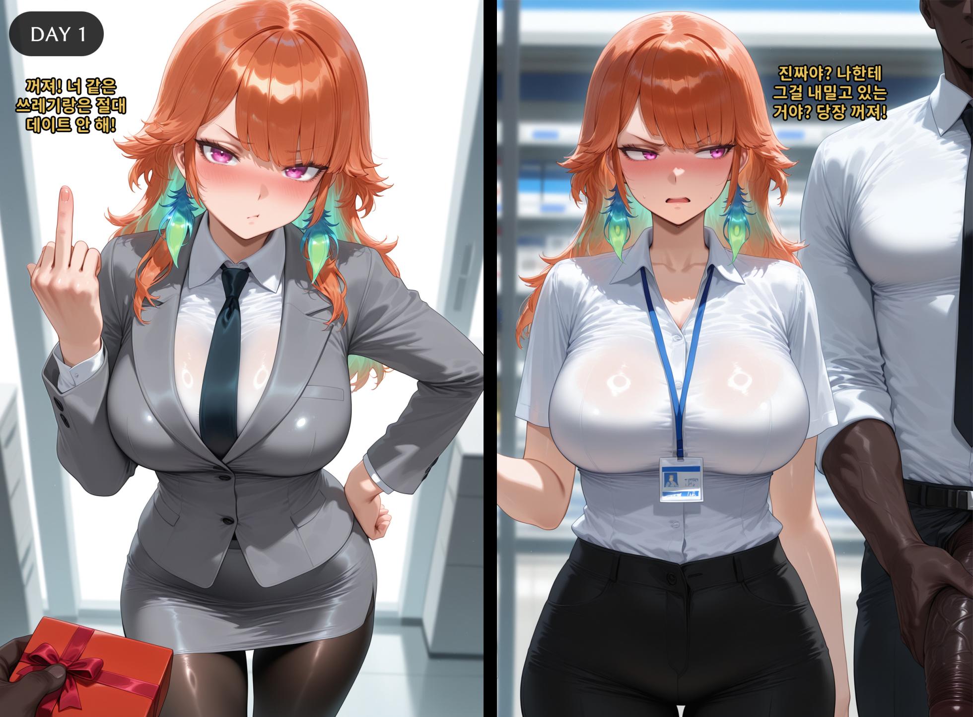 小鸟游キara - 讨厌的黑人同事一周内就追到了女神 (Hololive) [AI Generated] - Page 4