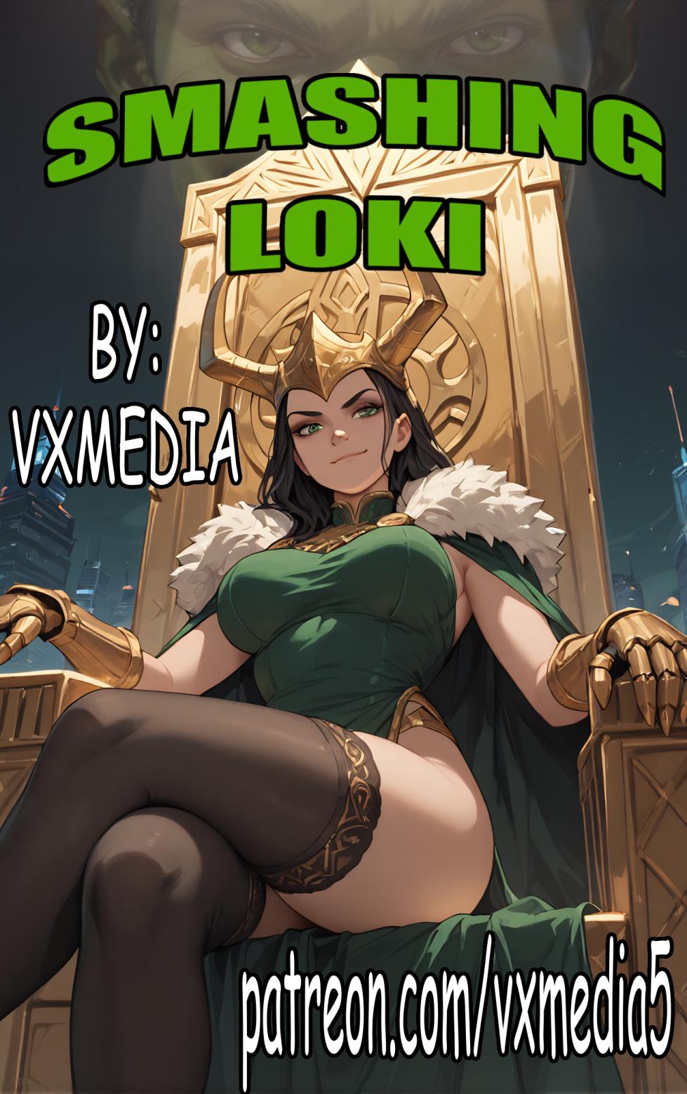 Smashing Loki - VXMedia [AI Generated] - Page 1