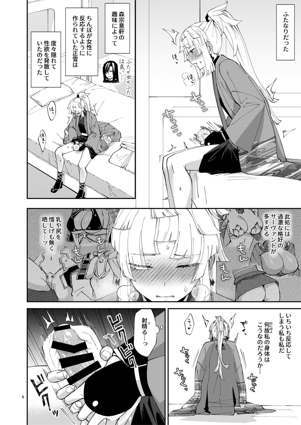 (C106) [Manmanya (Titiduki)] Anata ga(tame no)futanari dakara (Fate/Grand Order) [Digital] - Page 6