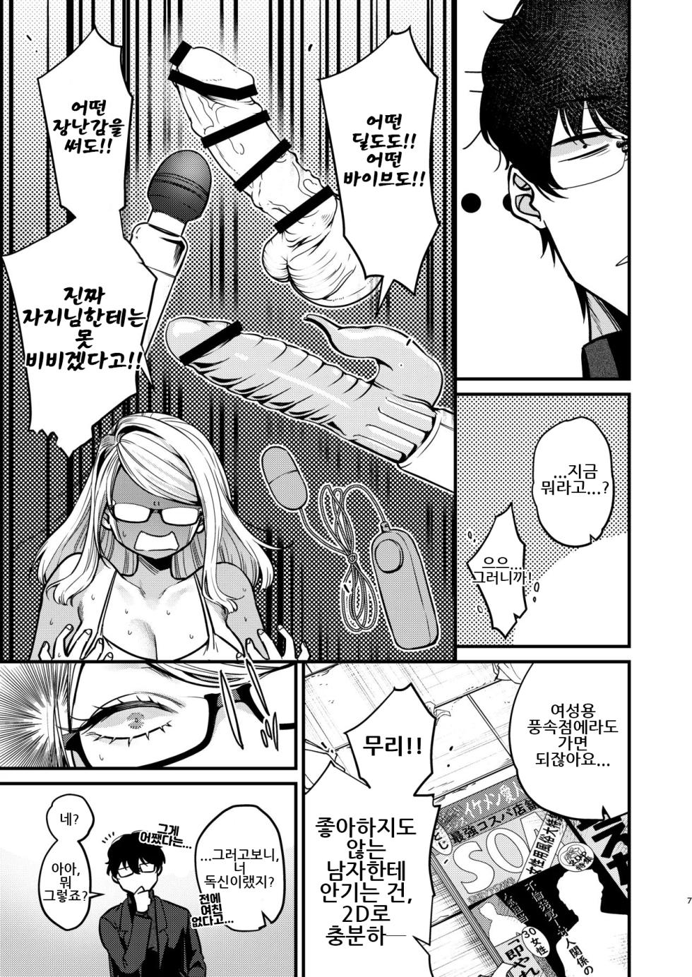 [Anmitsutei (Kibi Anmitsu)] Ero Mangaka-san to Henshu-kun｜에로 만화가 씨와 편집 군 [Korean] - Page 8