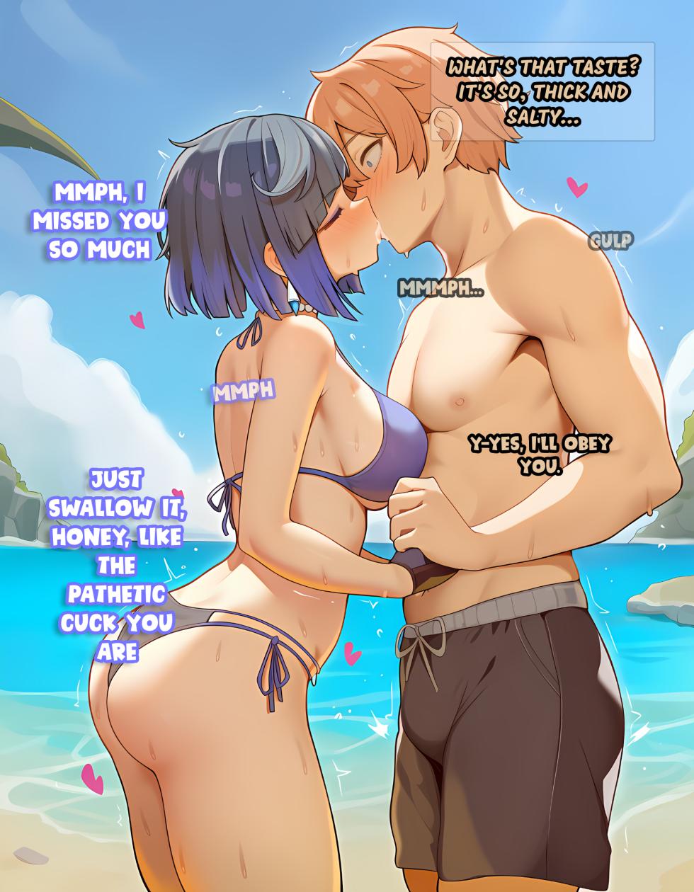 AIbby - Yelan Defends You From the Bull… Her Way • Genshin • NTR - [Ai-Generated] - Page 19