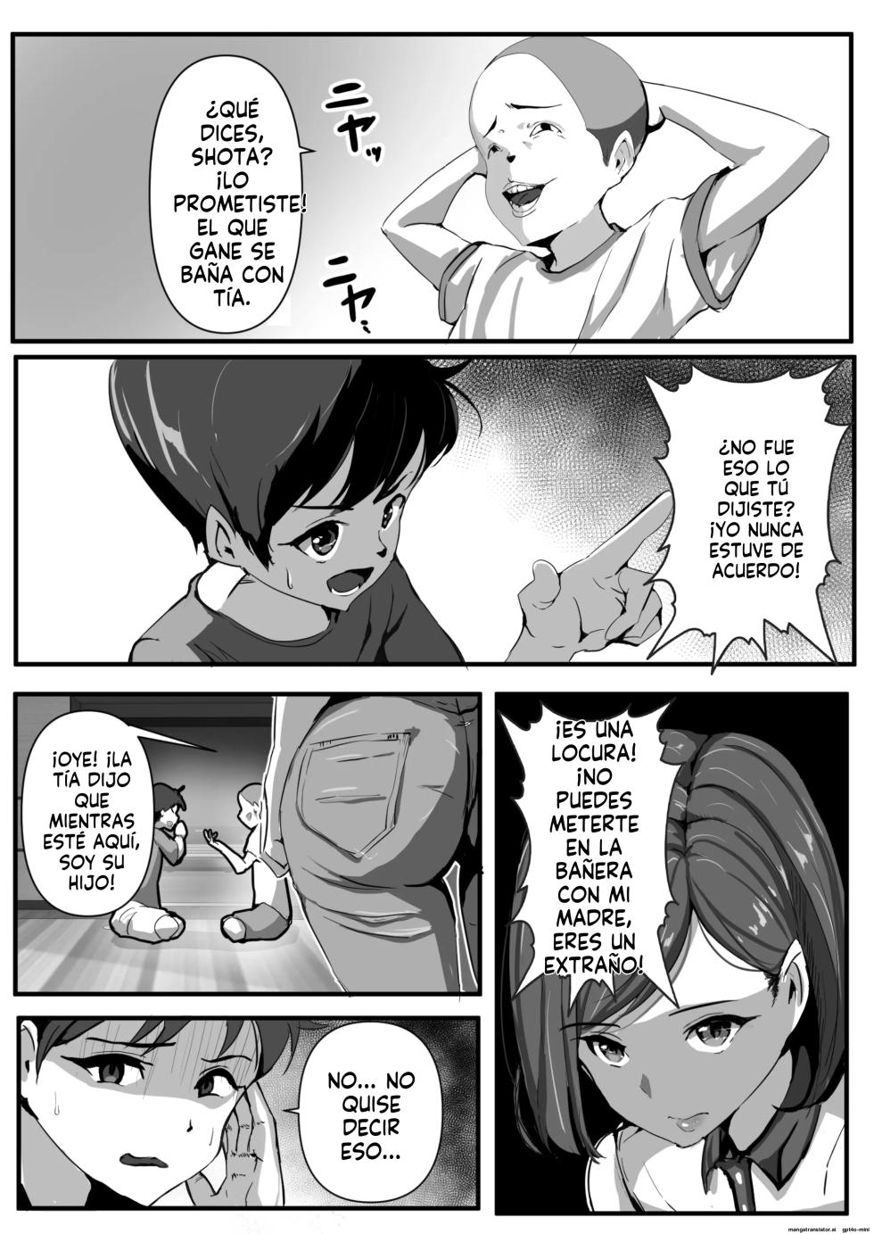 [Asuhaa] Haha wa Tomo ni Dakareru｜Mi Madre es Cogida por Mi Amigo [Spanish] [FallenSub] [MTL] - Page 7