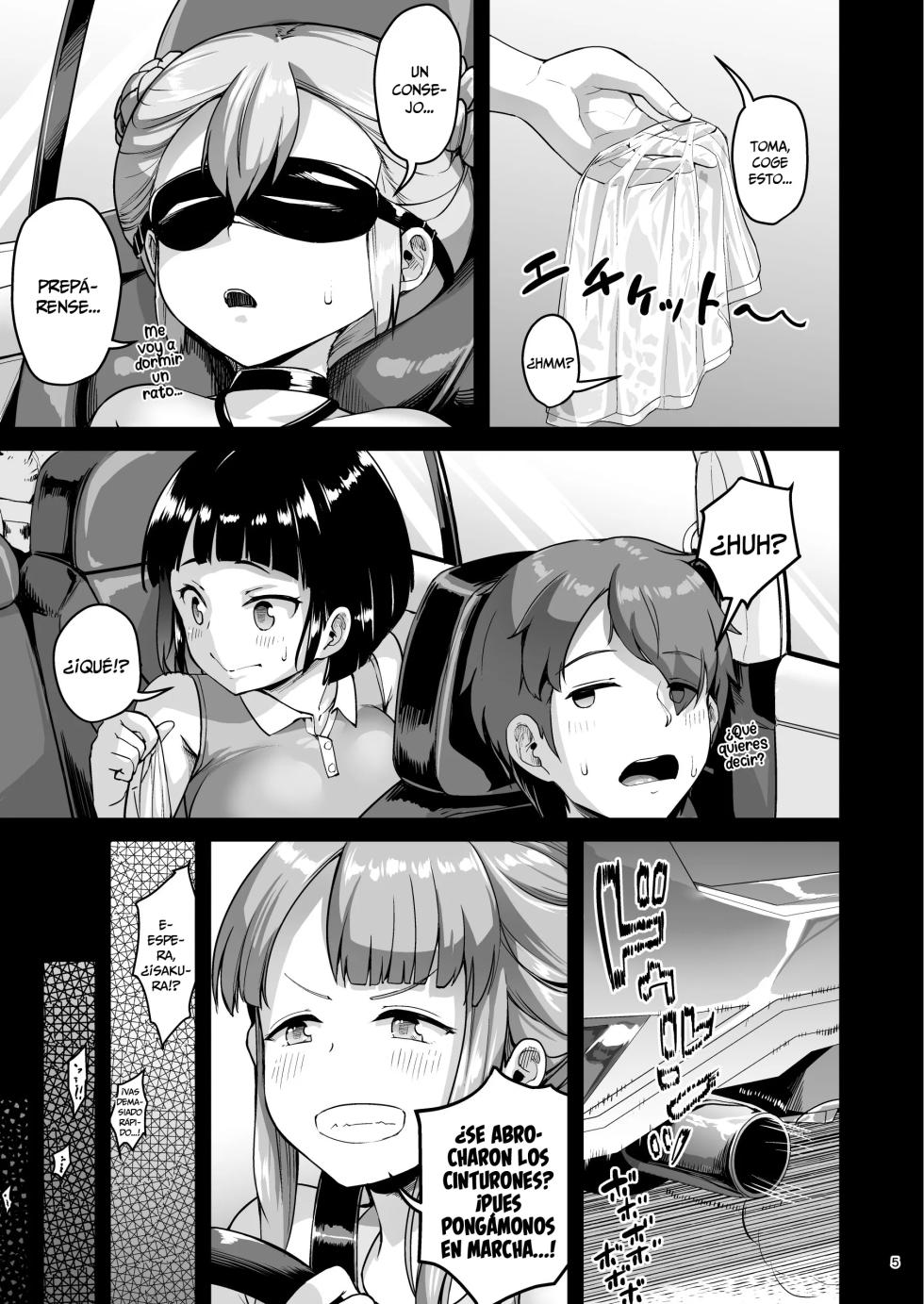 [Zetsubou Shiromuji (Shousan Bouzu)] Kyonyuu no Oyako ni Osewa ni Nattemasu. ~Oyako Hen~ [Spanish] [MandaloAsiNoma] [Digital] - Page 5