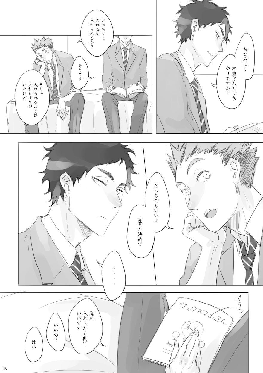 [en.en (おりえ)] LOCK (Haikyuu!!) [Digital] - Page 9