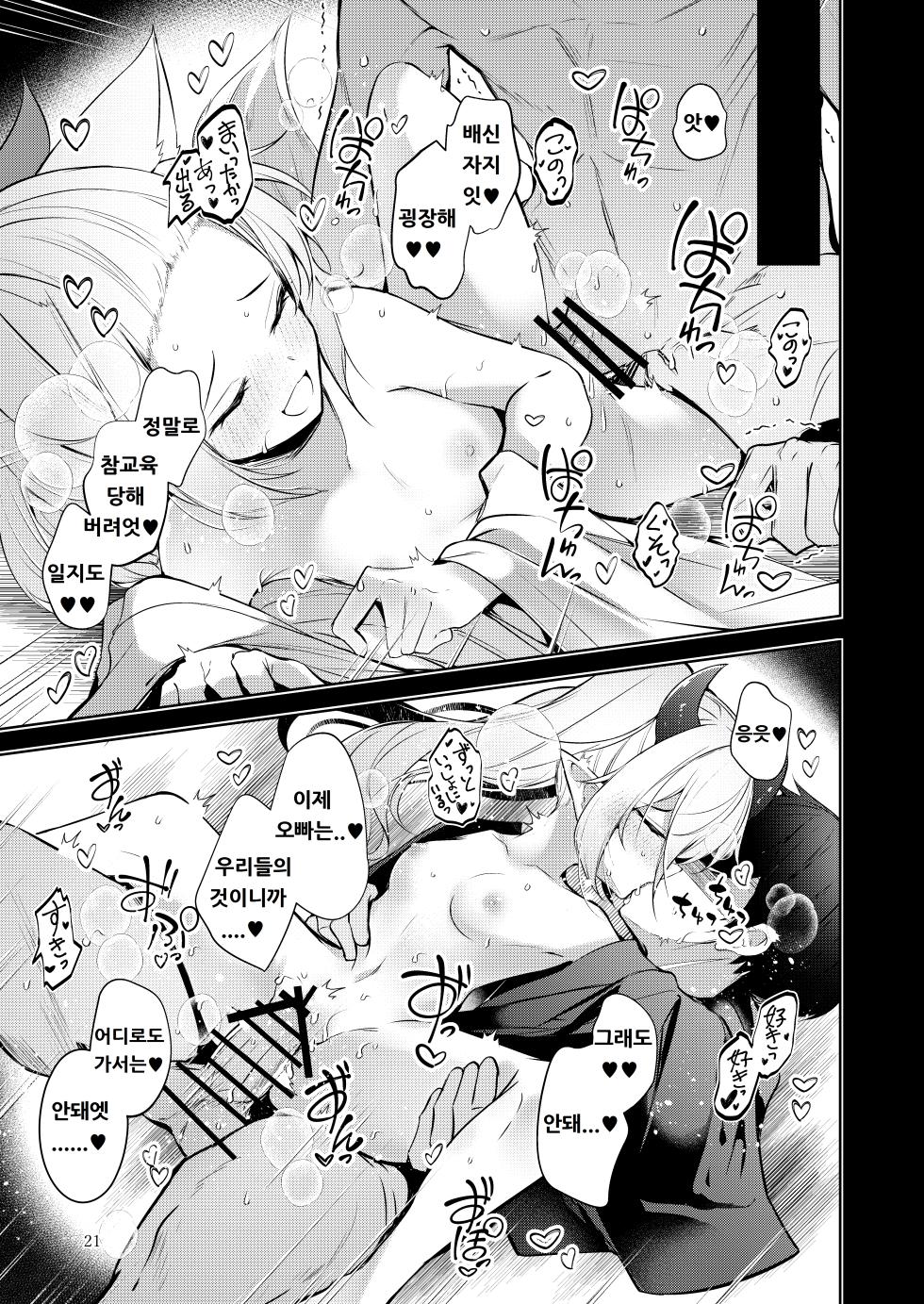 [Midorineko (Midori)] Chuusei o Chikatta Master to Shinrai suru Dekki no Nakama o Uragiru Wake... Ah... (Yu-Gi-Oh! OCG) [Digital] - Page 22