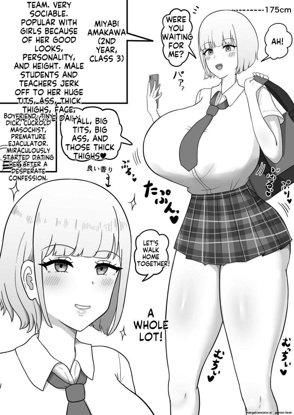 [Tanechikoya (Tanehijiri)] Ikemen Joshi no Volley-bu Kanojo ga Homeless ni Netorareru Hanashi [English] - Page 2