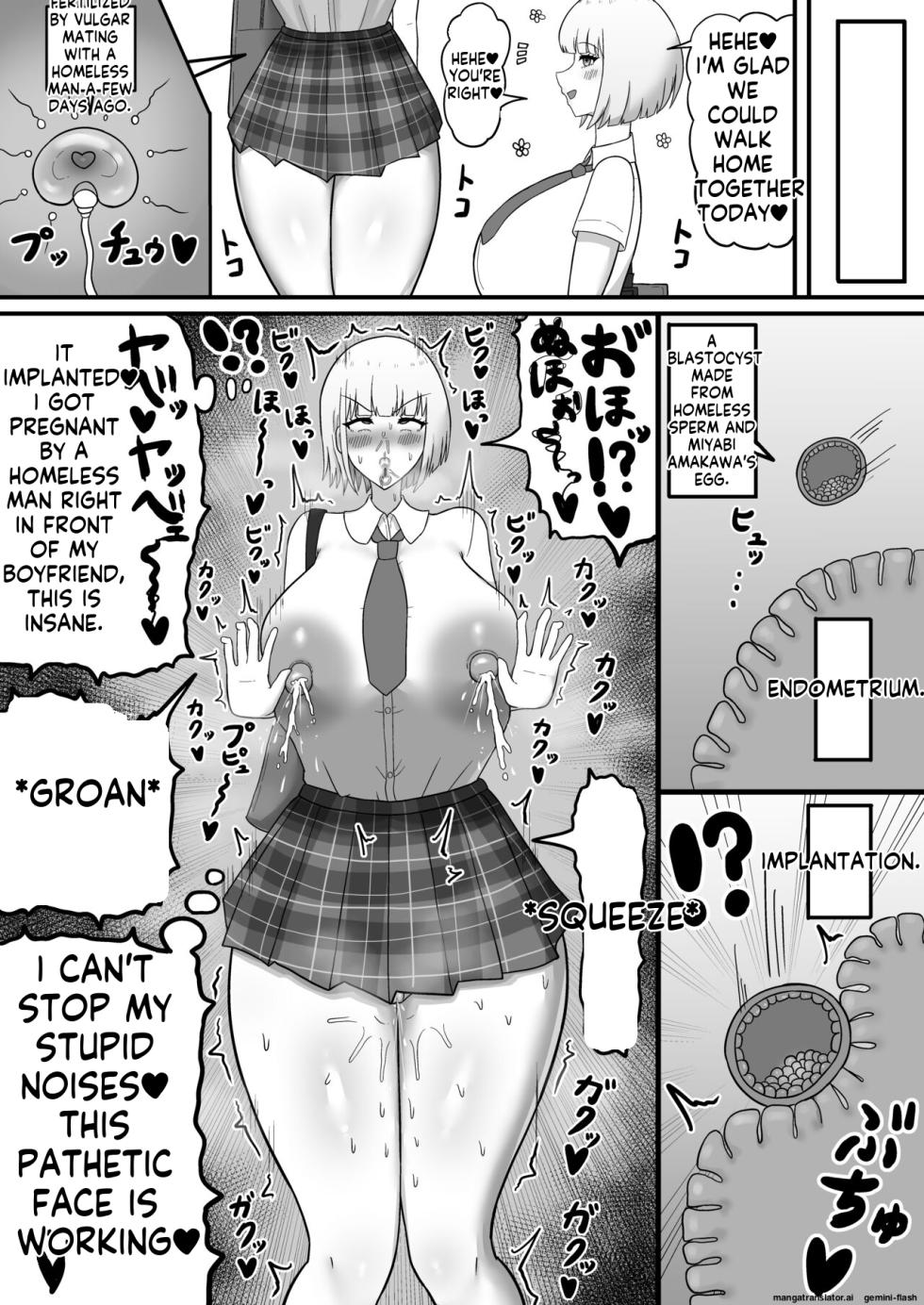 [Tanechikoya (Tanehijiri)] Ikemen Joshi no Volley-bu Kanojo ga Homeless ni Netorareru Hanashi [English] - Page 21