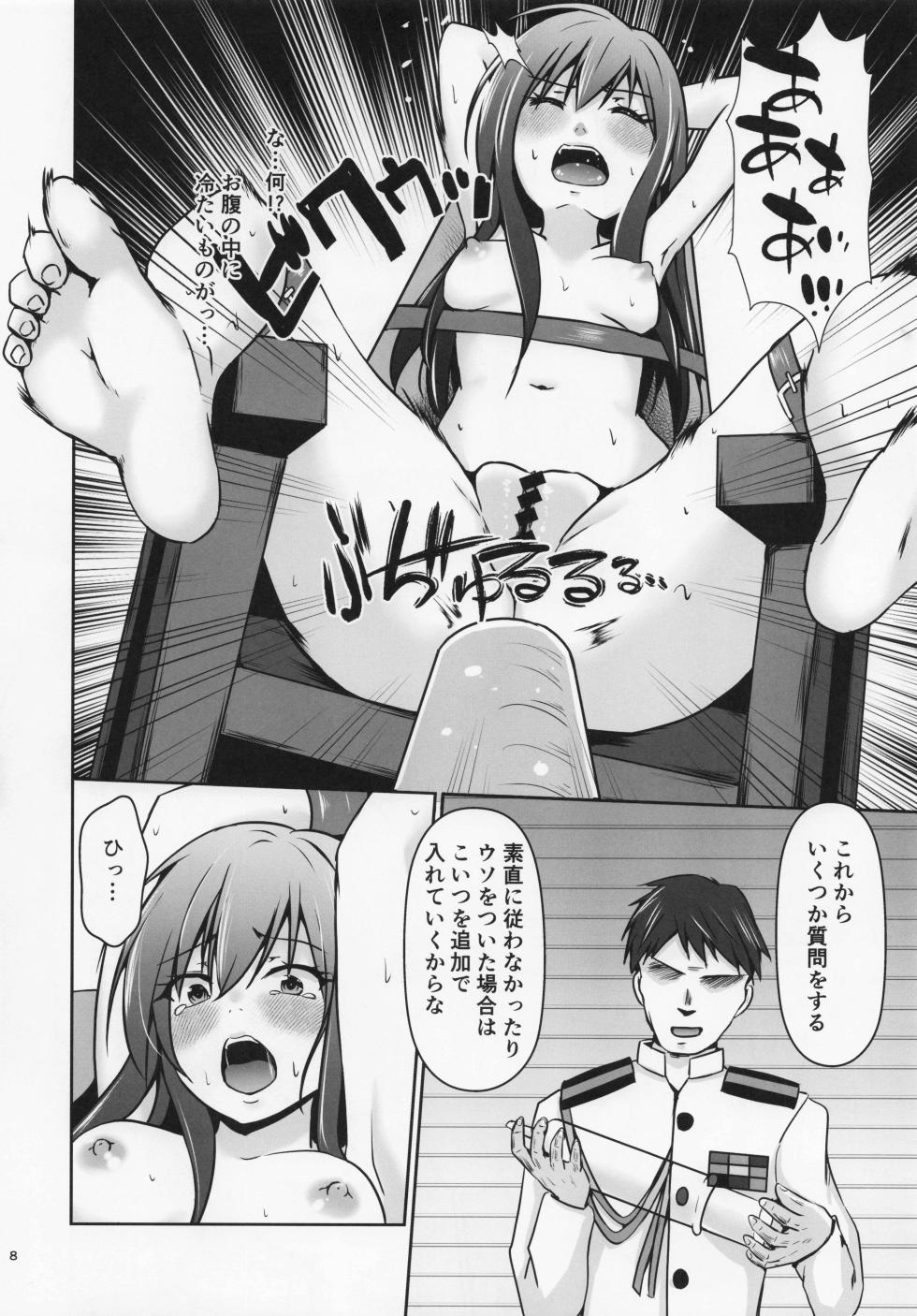 (C107) [Heart of cooL (Chiharu Mizuyo)] Rental  Hishokan  Asashio (Kantai Collection -KanColle-) - Page 9