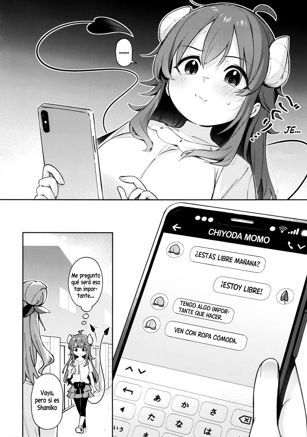 [Bochi Bochi no Ki (Borusiti)] El Malentendido de Shadow Mistress Yuko (Machikado Mazoku) [Spanish] - Page 4