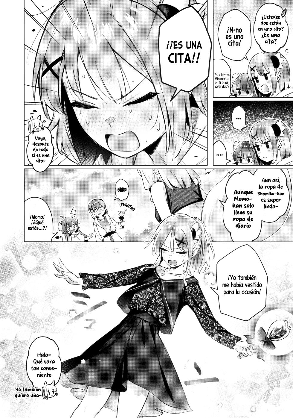 [Bochi Bochi no Ki (Borusiti)] El Malentendido de Shadow Mistress Yuko (Machikado Mazoku) [Spanish] - Page 12