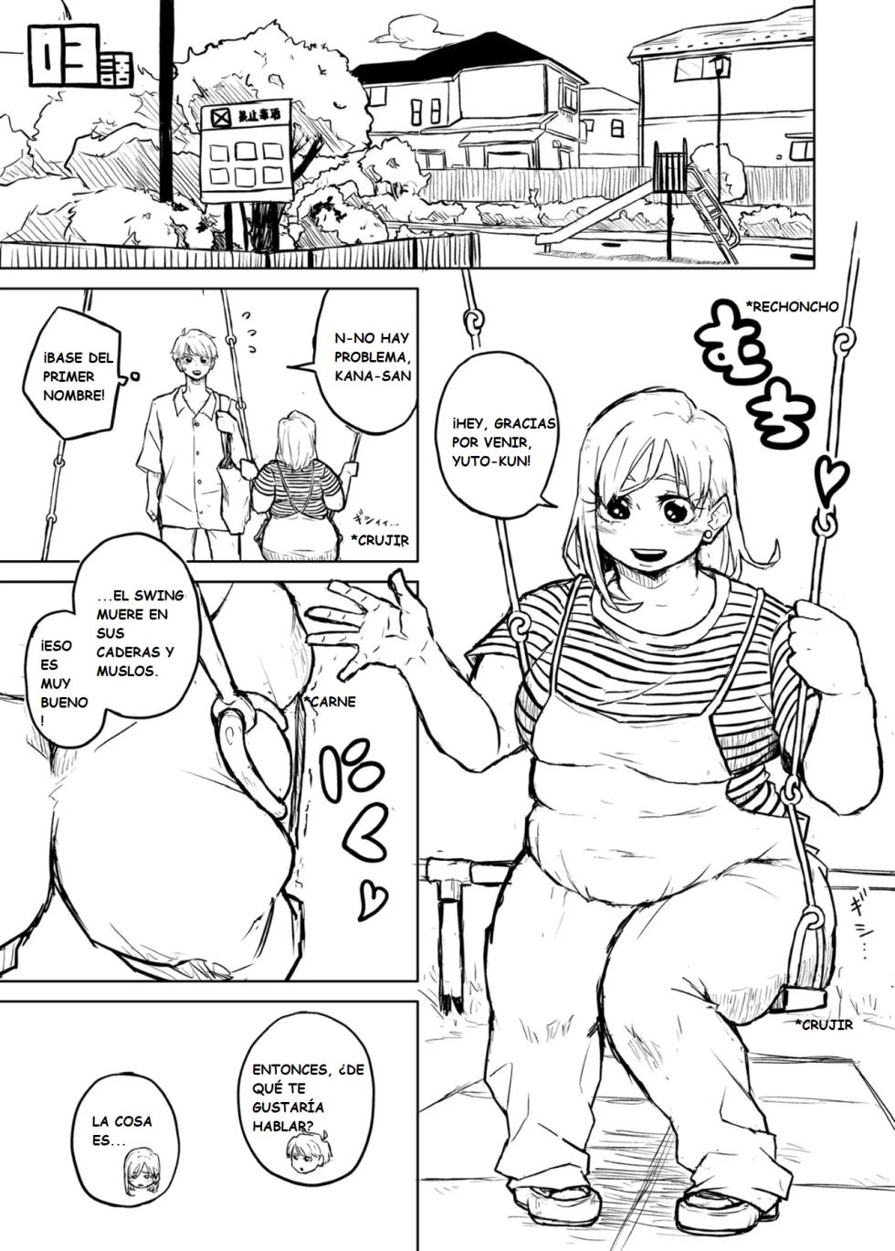 [Pocchari wa sekai o sukuu] Chubby Girlfriend [Español] - Page 9