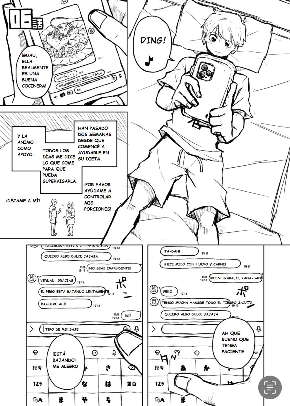 [Pocchari wa sekai o sukuu] Chubby Girlfriend [Español] - Page 21