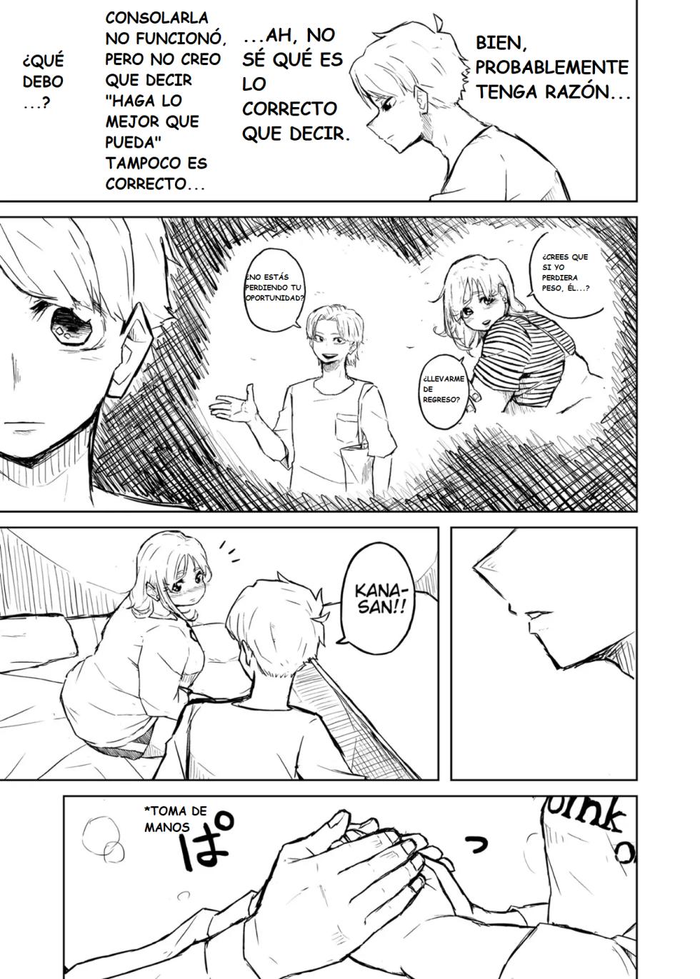 [Pocchari wa sekai o sukuu] Chubby Girlfriend [Español] - Page 39