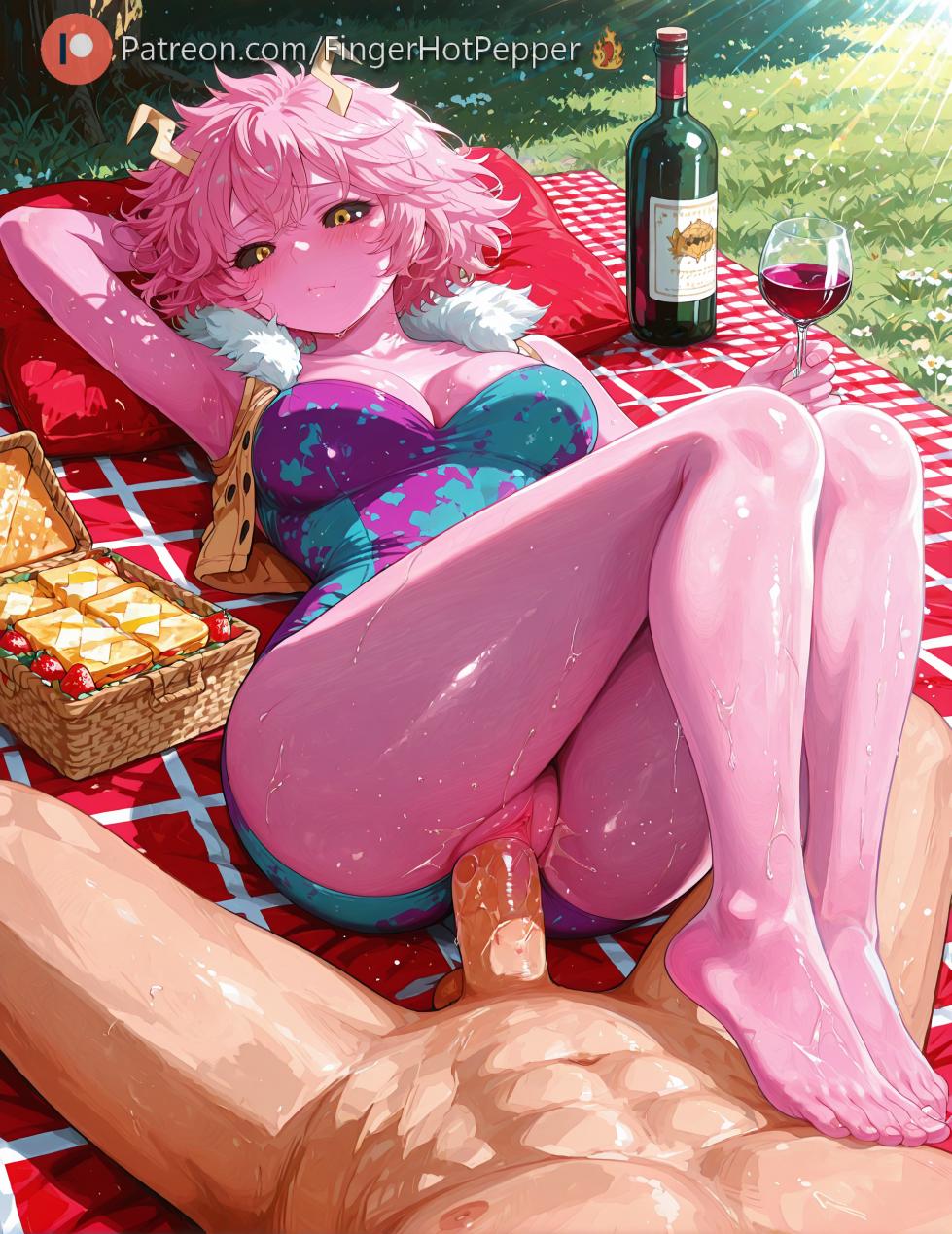 (Hot Finger Pepper) - Mina Ashido | Boku no Hero Academia - [AI Generated] (Patreon) - Page 12
