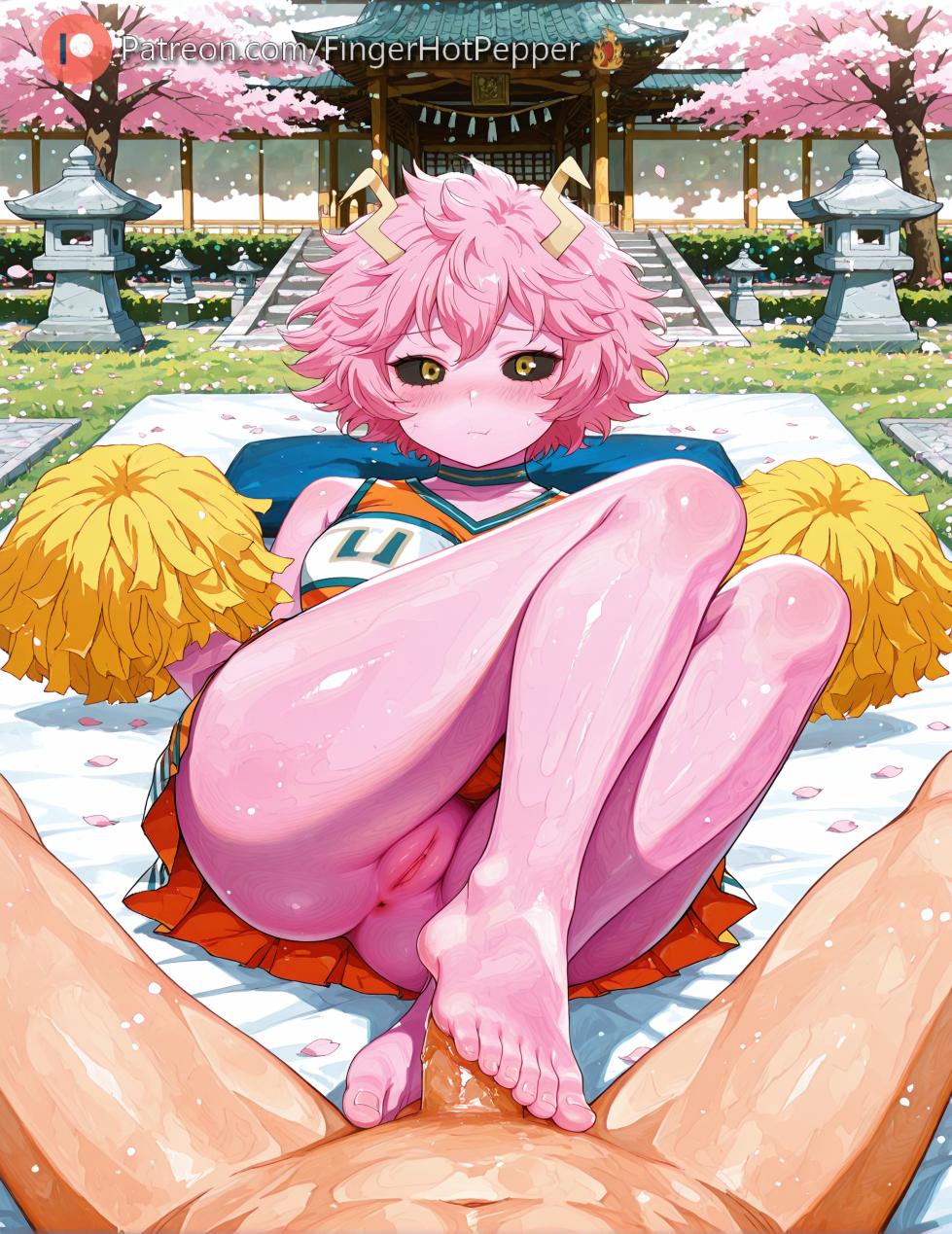 (Hot Finger Pepper) - Mina Ashido | Boku no Hero Academia - [AI Generated] (Patreon) - Page 13