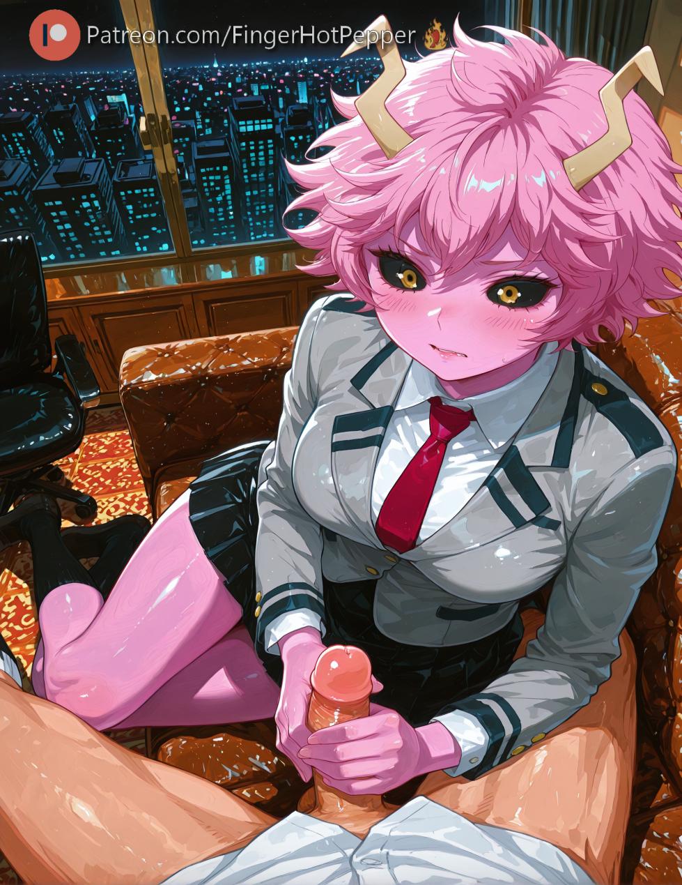 (Hot Finger Pepper) - Mina Ashido | Boku no Hero Academia - [AI Generated] (Patreon) - Page 29