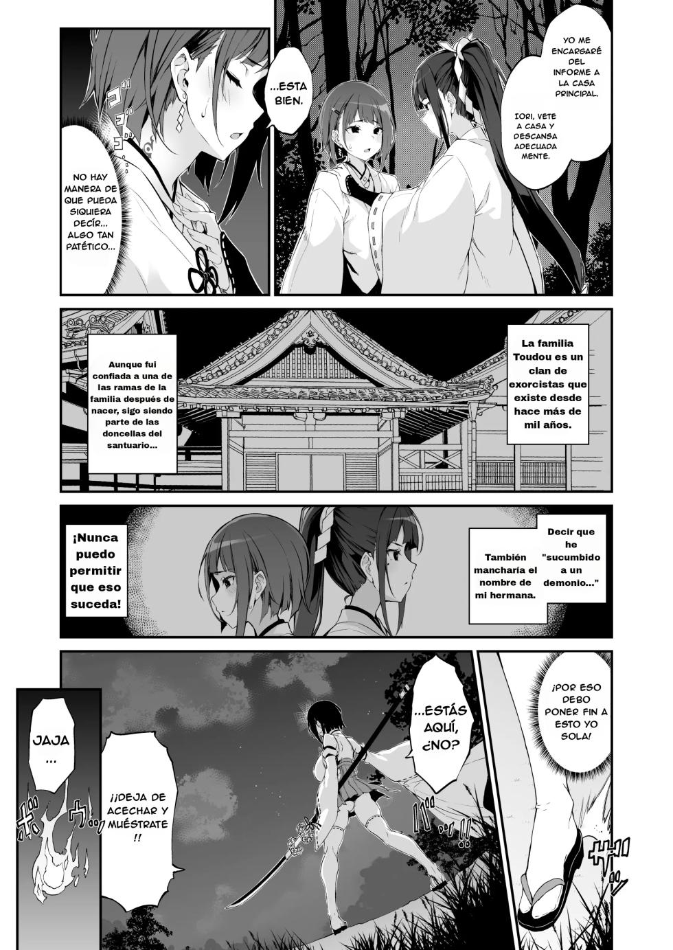 [Handful☆Happiness! (Nanahara Fuyuki)] Reijoku no Ikusamiko [Spanish] [Slave_maid51] [Decensored] [Digital] - Page 6