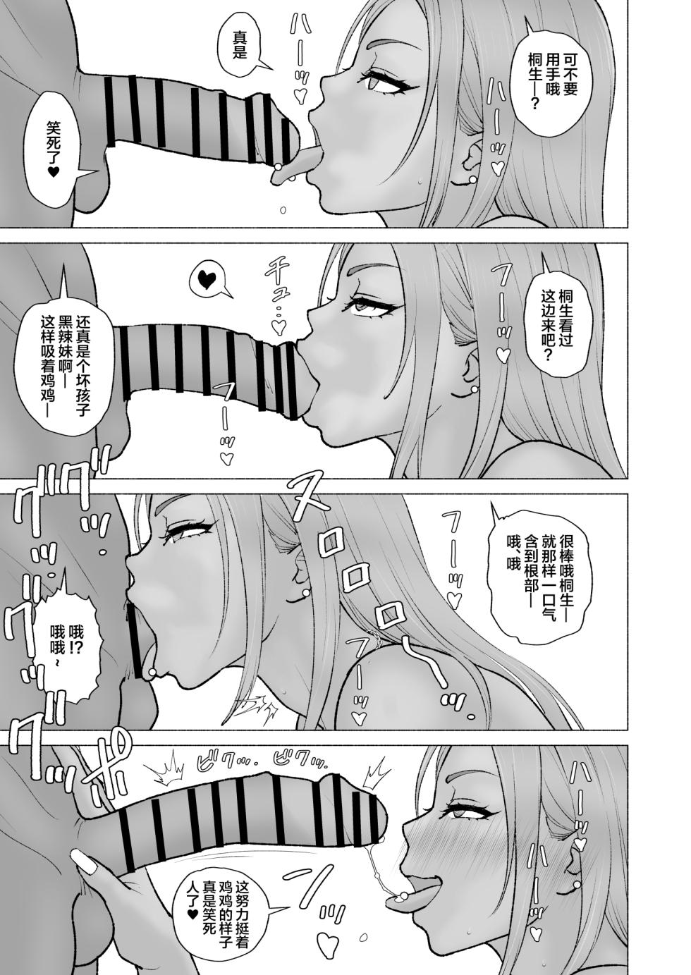 [SANDWORKS (Suna)] Kuro Gal to Irrumatio Gasshuku [Chinese] [Digital] - Page 4