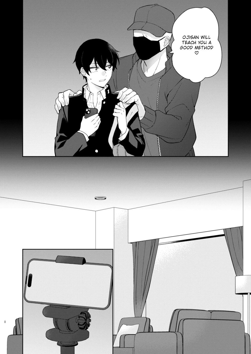 [Ojiketto (105kg)] Ero Haishin shiteru Otokonoko Tokutei Shite Hatsuteiken Namahame Haishin [English] {Yengli} [Digital] - Page 9