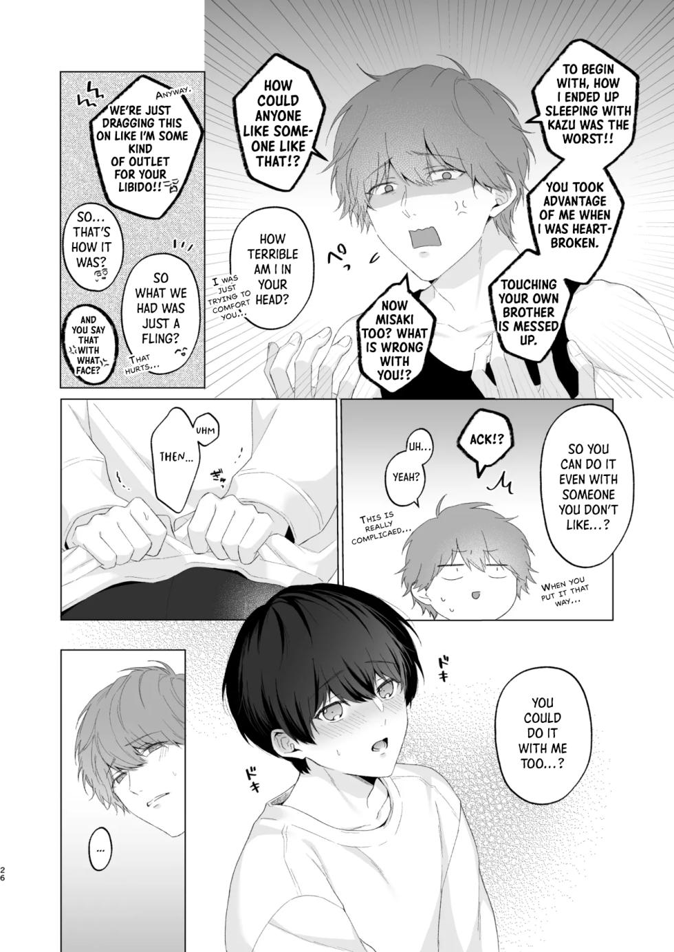 [Potato Farm (Oimo)] San Kyodai de Nakayoshi Etchi Chinan Ukete [English] {Yengli} [Digital] - Page 26