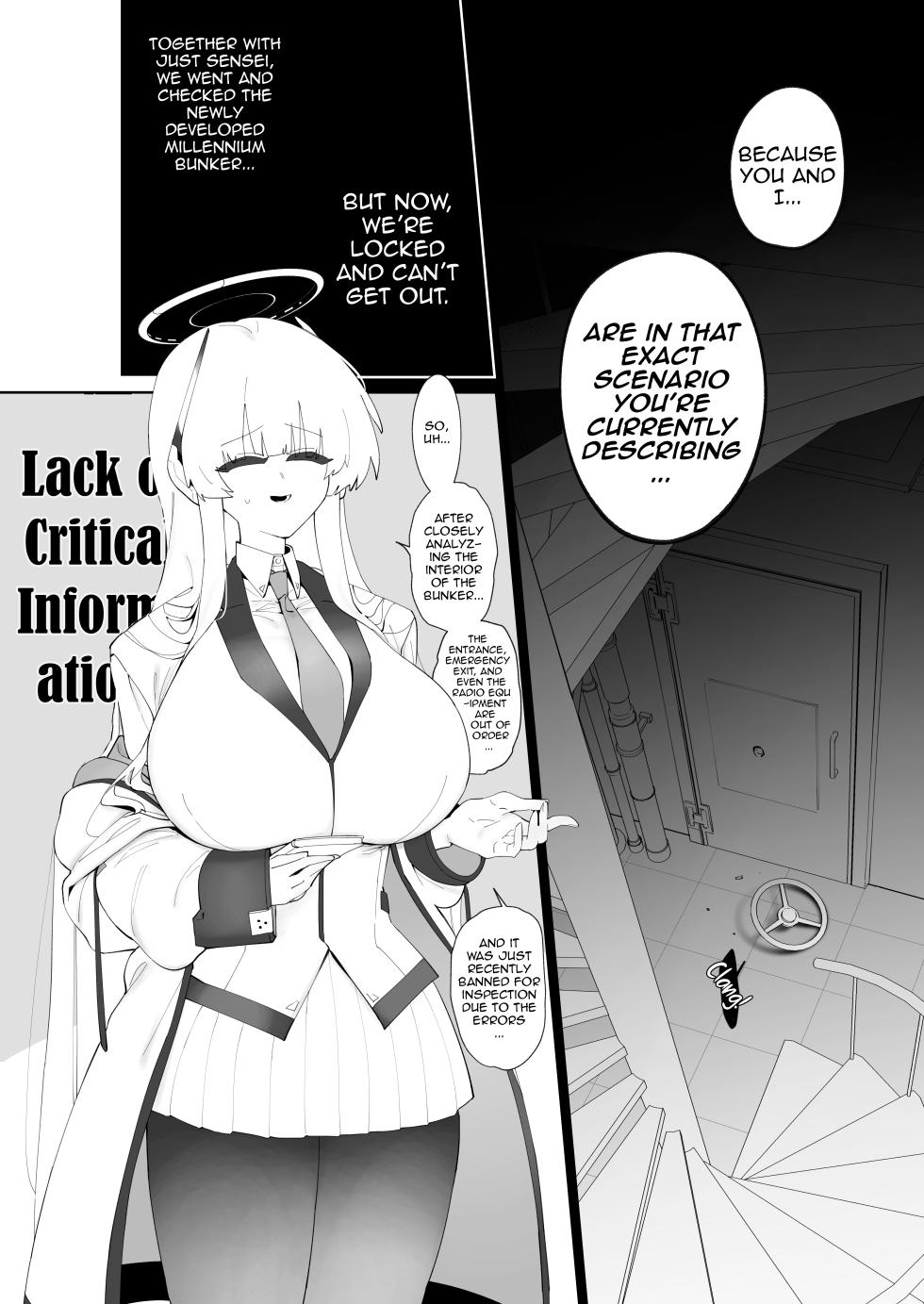 [Meitei works (Keishirou)] Noa to Hakozume | Noa and the Locked Room (Blue Archive) [English] [DeppoTL] [Digital] - Page 3