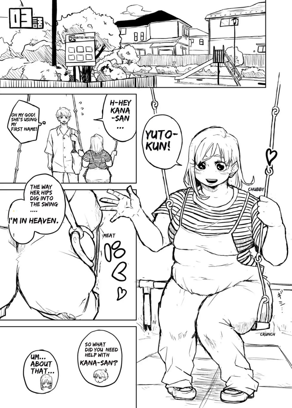 [Pocchari wa sekai o sukuu] Chubby Girlfriend [English Re-Write] - Page 9
